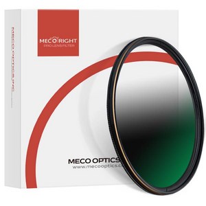 Mecoight MRC GND 필터 소프트 RGND8/16 눈금 조광 캐논 소니 니콘 후지 시그마 카메라 43 49 52 58 62 67, 01 MRC GND8_02 46mm, 1개