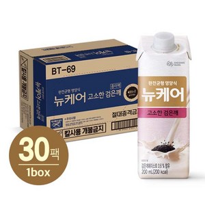 [대상웰라이프]뉴케어 고소한검은깨맛 200ml x 30팩, 30개