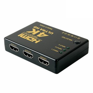 컴스 Ulta HD 4K HDMI 3대1 선택기, IB218, 1개