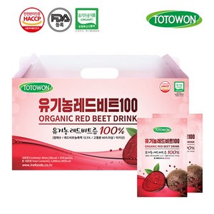 강원식품 유기농레드비트100 80mL 35포, 70개