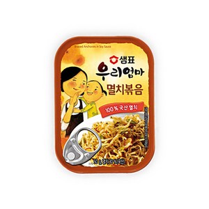 샘표 우리엄마 멸치볶음 반찬통조림, 50g, 4개