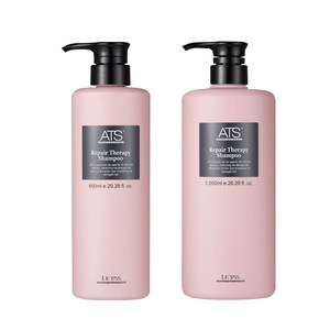 르에쓰 ATS 리페어 테라피 샴푸 1000ml 약산성 손상모발용, 1L, 1개