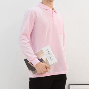 마이폴 데일리 포켓 긴팔 카라티 커플 무지 PK 남녀공용 MYP-9017
