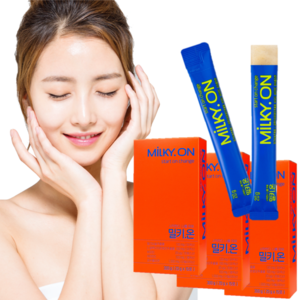 밀키온 프리미엄 글루타치온 밀크씨슬 비오틴 올인원 젤리 유럽산 콜라겐 비타민C 레몬 함유 피부미백 간활력 피로회복 영양제 이너뷰티 히알루론산, 15회분, 3박스