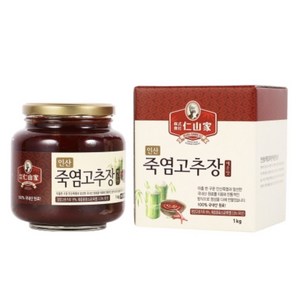 인산가 죽염 고추장 1kg 매운맛 인산 죽염, 1개