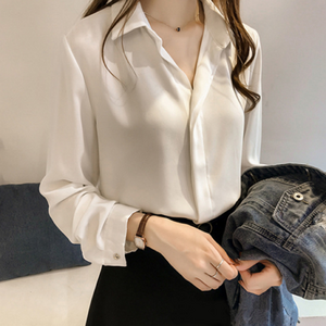 요거꾹 데일리 여성 긴팔 블라우스 루즈핏 빅사이즈
