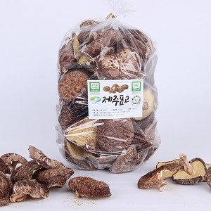 제주나는 친환경 유기농 말린 표고버섯 600g, 3개