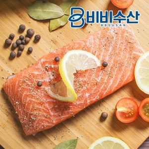 비비수산 슈페리어급 프리미엄 냉장 생연어 300g / 500g (혈합육제거) 비리면반품, 냉장 딥스킨 생연어 300g 전체부위, 1개