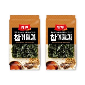 양반 참기름 김, 4.5g, 12개