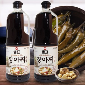 샘표 장아찌 간장, 1.7L, 2개