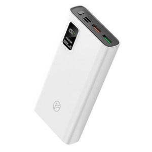 피네스토 보조배터리 20000mAh 고속충전 22.5W QC3.0 2024년형, 화이트