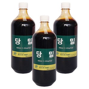 이엠하우스 당밀 EM 원액 발효 보조제 900ml 3병, 3개