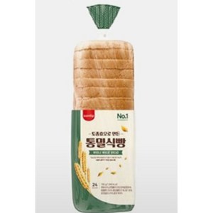 삼립 통밀식빵 쫄깃한 식감 곡물 풍미 가득 24슬라이스, 755g, 3개