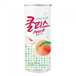 동원 마시는유산균 쿨피스 복숭아맛, 230ml, 60개