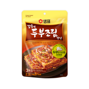 샘표 강릉식 두부조림 양념, 1개, 140g