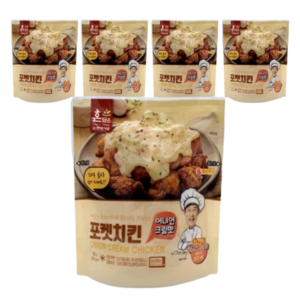 한맥 포켓치킨 어니언크림맛 190g x 5개