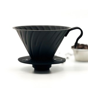 하리오 V60 메탈드리퍼-매트블랙 VDM-02-MB