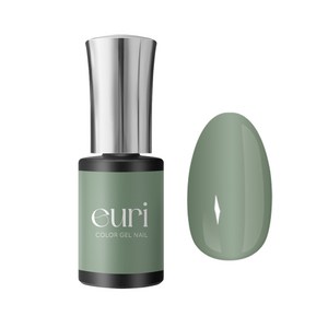 [EURI GEL] 유리 젤네일 올뉴 컬러/글리터/시럽젤, 22.모스그린, 5g, 1개