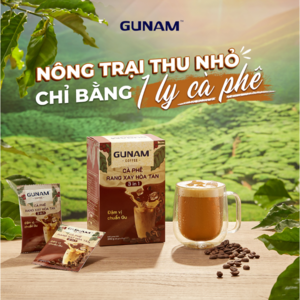 [GUNAM] 구남 3in1 인스턴트 로스팅 베트남 커피 (7g X 20팩)X 2개, 20개입, 7g