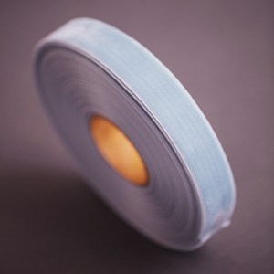 리본빌 클래식 벨벳 리본 (16색 6mm/10mm/25mm/40mm), 6mm - 1롤(15마), 하늘(Skyblue)