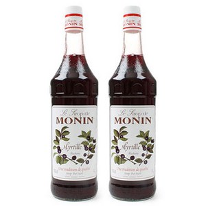 모닌 블루베리시럽 1000ml 2개세트, 1L, 2개