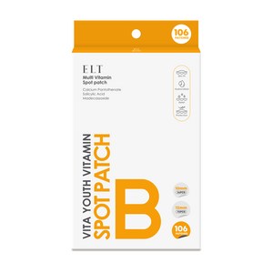 ELT 비타유스 비타민C 피부 진정 여드름 트러블 스팟패치 106매, 1개
