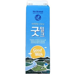 굿모닝 굿밀크, 아이스박스포장, 3개, 1L