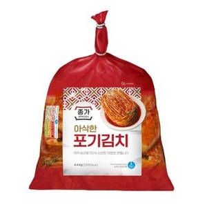 종가집 아삭한 포기김치, 1개, 4.4kg