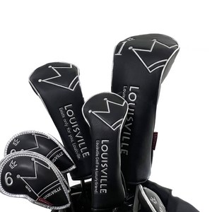 루이빌 입체 크라운 드라이버 우드 유틸리티 커버 풀 세트, 블랙