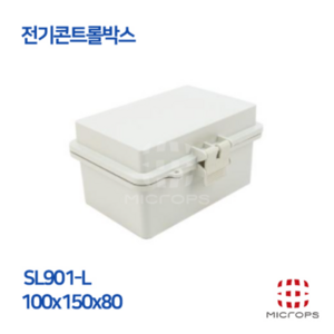 성삼 성삼 하이박스 SL901-L 100x150x80 국내생산 속판포함 컨트롤박스 배전함 어댑터 보관함, 1개