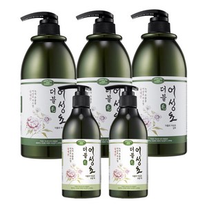 더블모 어성초샴푸 5종 세트 1000ml x 3 + 미스트 모발팩 샴푸300ml 중 2개 한방 두피 대용량, 더블모 어성초 샴푸 1000ml x 3개, [ED1]모발팩 300ml+모발팩 300ml, 1개