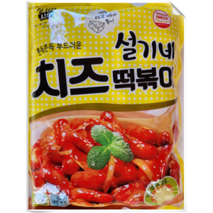 건강한 먹거리 쫄깃한 치즈떡볶이1kg(업소용가능), 1kg, 1개