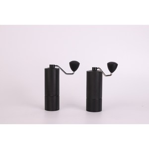 KKGTL 핸드 휴대용 원두 그라인더 핸드 그라인더 블랙, 1개