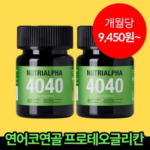 뉴트리알파 프로테오글리칸 콘드로이친 보스웰리아 초록입홍합, 2개, 30정