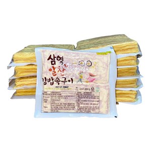 삼영지단 김밥용 냉장 계란지단 (한박스), 1kg, 10개