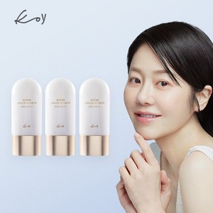 고현정 KoY 코이 코이 솔리드 모이스처 선크림 30ml 3개