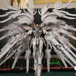 중국 건프라 조립 피규어 건담 프라모델 MG 피규어 키덜트 중국건담 뉴건담, 단일모델, 3. MG 퍼펙트 스노우걸