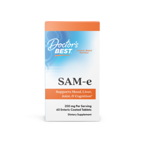 닥터스베스트 SAM-e 200mg 글루텐 프리 비건 타블렛, 60정, 1개