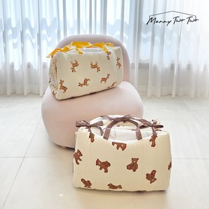 메리투투 모달 듀라론 쿨 양면 접촉 냉감 듀얼 사계절 낮잠패드, 하이밤비