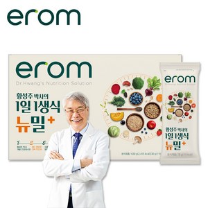 이롬 황성주 1일1생식 뉴밀플러스-식사대용 발효생식, 30g, 21개