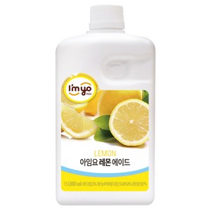 아임요 아임요-레몬에이드1.5L, 1.5L, 4개