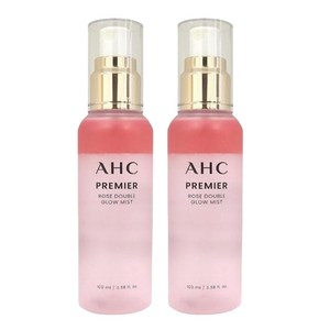 Ahc 프리미어 로즈 더블 글로우 미스트 100ml 2개