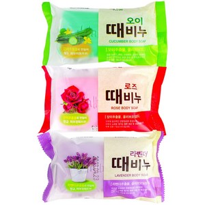 때비누 (라벤더 로즈 오이) 150g 선택사항, 오이 X 5개