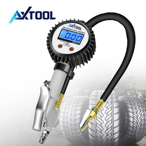 AXTOOL LED 타이어 게이지 디지털, 1개