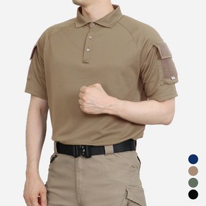 컴뱃셔츠 택티컬 반팔 국산 티셔츠 폴로 카라티 밀리터리 아웃도어 전술 군인 경찰 소방 경호원 특전 강철부대