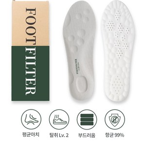 풋필터 미라클 메모리폼 AIR 발편한 구름깔창