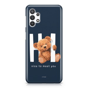 갤럭시A32 케이스 테디베어 디자인 하드