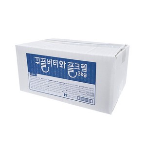 꾸플 딸기와플크림(3kg), 3kg, 1개