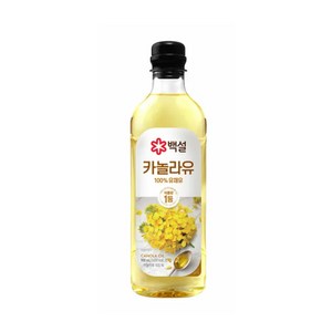 백설 카놀라유 900ml, 12개