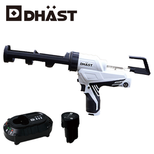 다스트 12V 무선 충전 실리콘건 글루건 코킹건 고성능 주입기 베어툴 DT-18SG, 다스트 충전 실리콘건(본체+배터리+충전기), 1개
